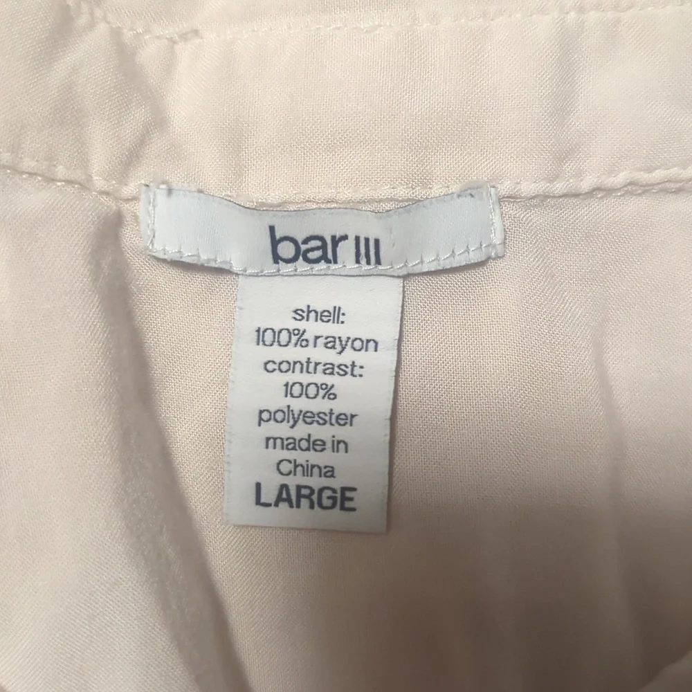 ✨50% OFF✨ Anthropologie Bar III light pink button down - Picture 6 of 8